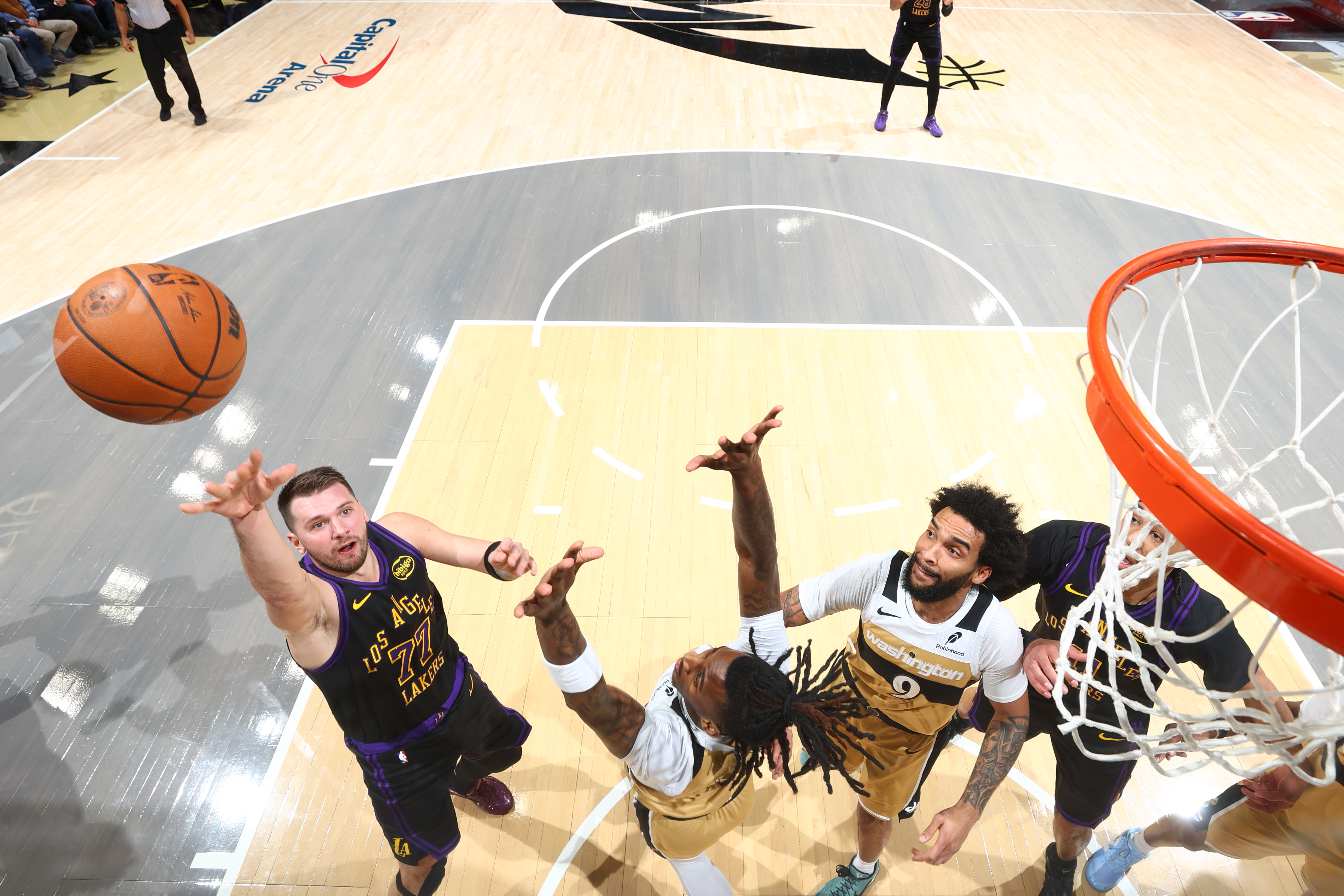 Luka Doncic records fastest triple-double in Lakers history vs Wizards ...